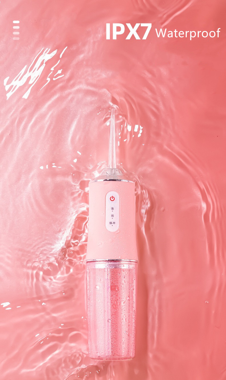 Portable water flosser oral cleaner tooth flushing device electricoral wahser oral care specialist
