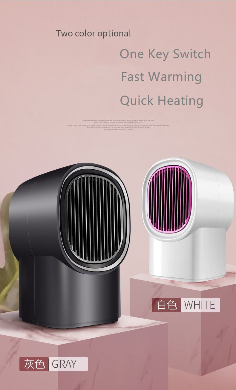 Portable powerful warmer compact heater dorm office school bedroom fast heating table heater