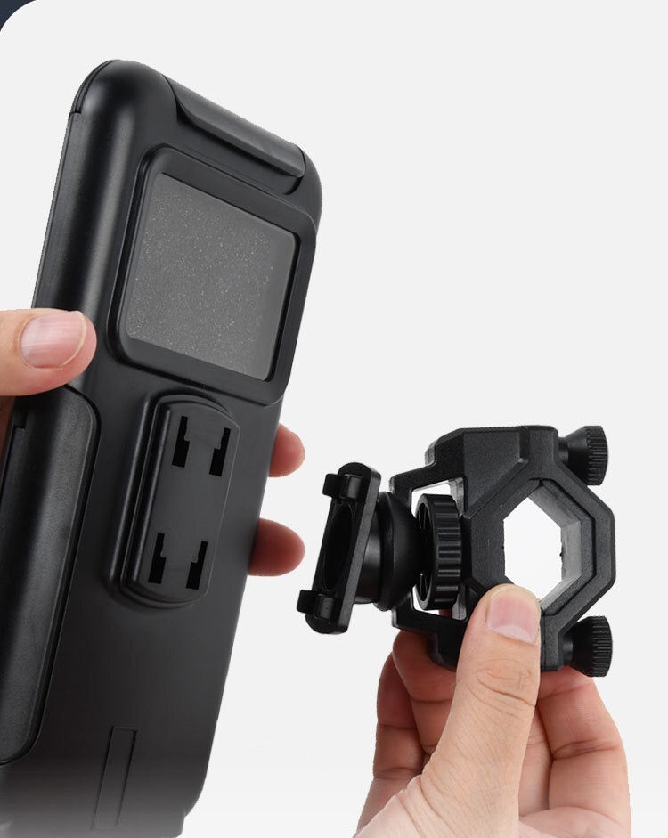 Silicone bicycle handle bar stand mountain bike mobile phone bracket motorcycle rear view mirror smart phone holder