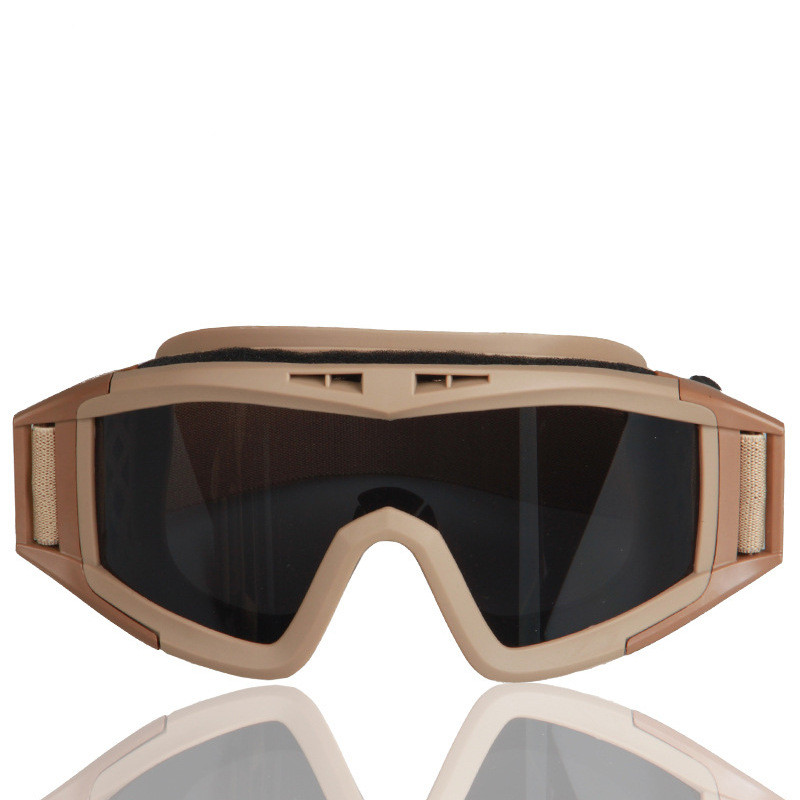 Eye Protection Glasses CS Riding Shooting Goggles Dustproof Windproof Explosionproof Outdoor Sports Sunglasses