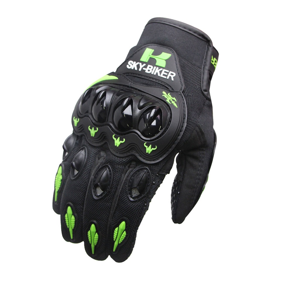 Outdoor sport cycling protection full finger tactical cycling gloves motorbike armored motocross  riding motorcycle rider shock resistant racing outdoor motorcycle gloves