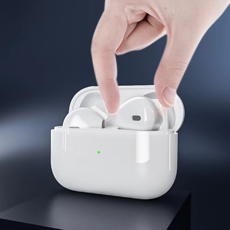 The fifth generation finger print true wirless bluetooth tws earphones noise cancelling earbuds top tier super bass  inpods for android ios smart phones