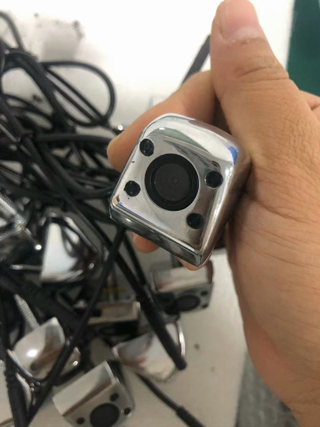 HD reversing car monitor camera CCD night vision rear view backup surveillance rear camera for car