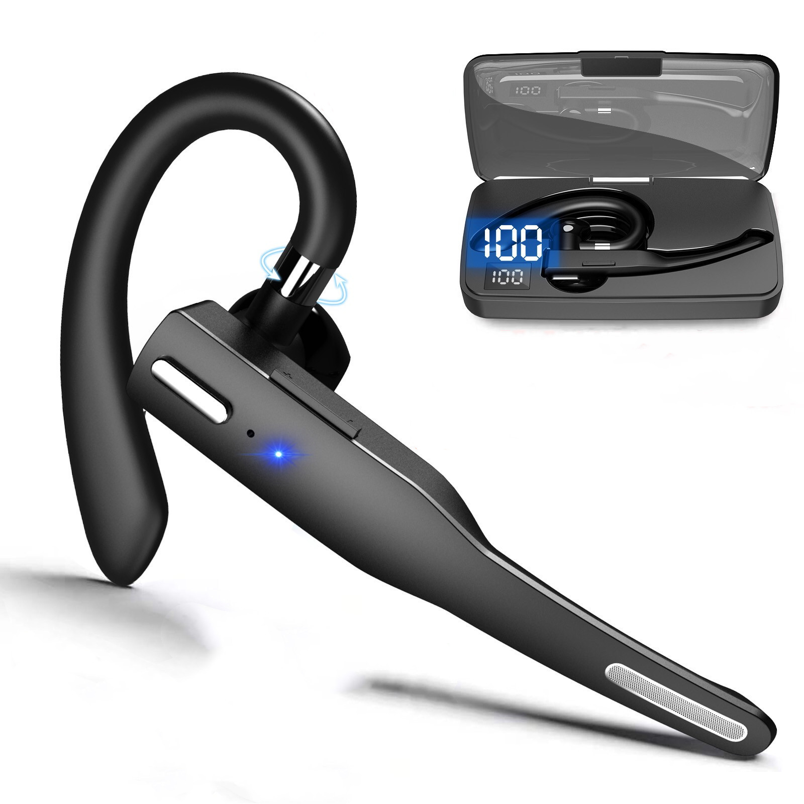 Mobile phone true wireless earphones tws big battery earhook inpods waterproof business airpods