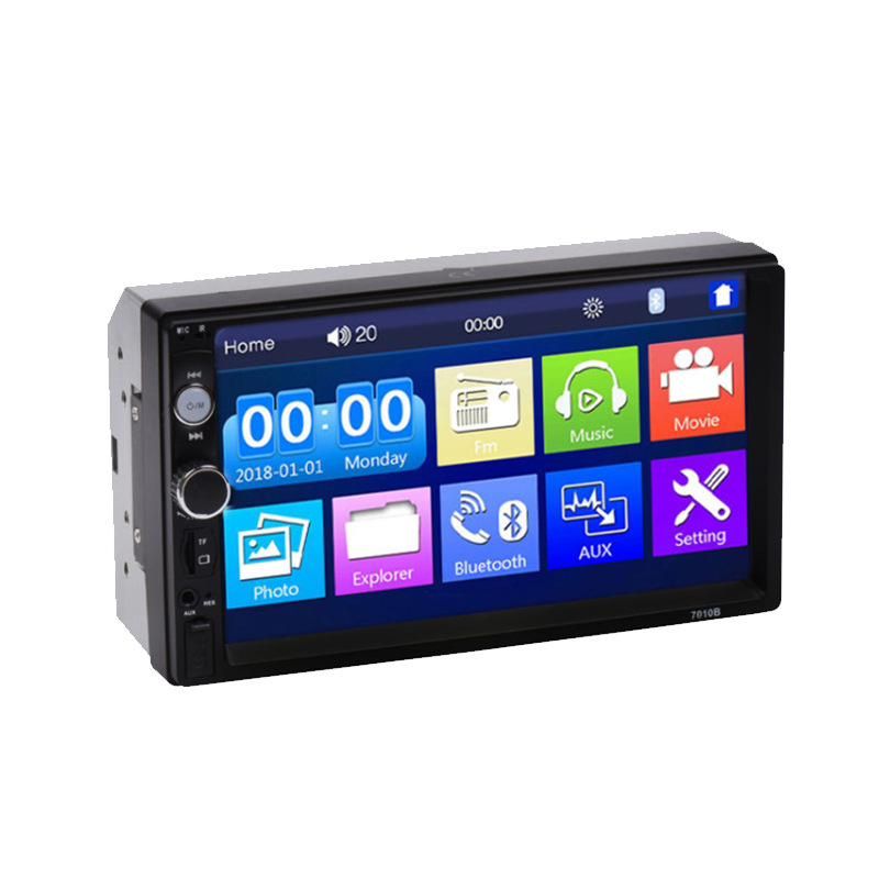 Car steering wheel control central mainboard 7inch touch screen mp5 mirror reversing monitor 1080P (if you need camera, please choose mp5+camera choice))