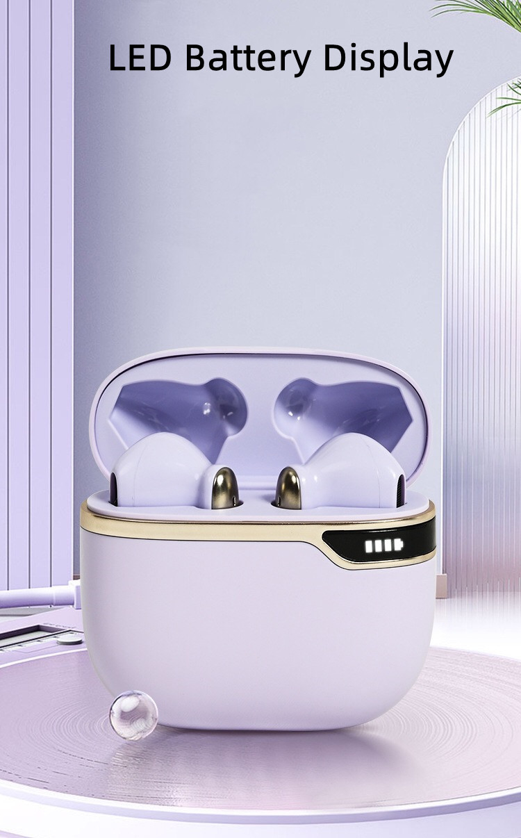 High configuration noice cancelling earpods renaming repositioning earphonres true wireless earphone D28 tws earbuds  for Android IOS smart phone