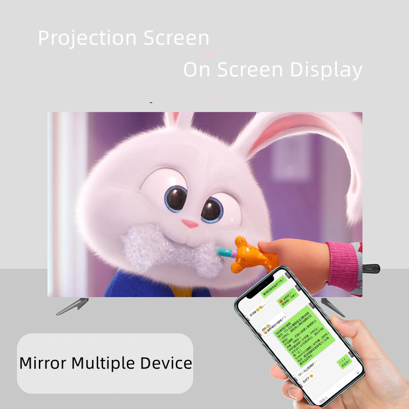 Airplay Mirror Screen Smart Home WiFi Display Miracast Airplay HDMI Compatible Android IOS Mirascreen TV Wifi Display Receiver