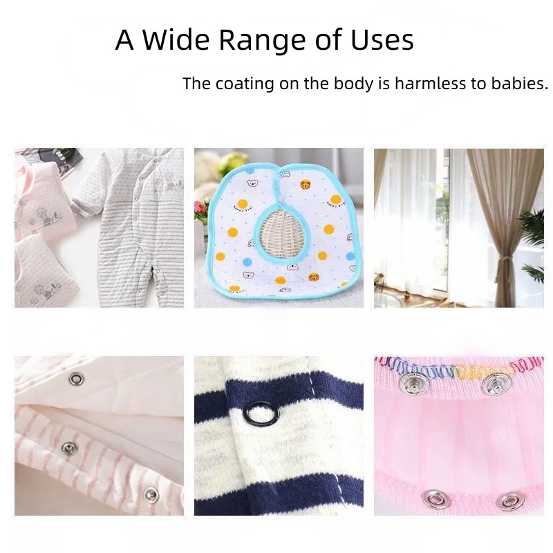 Mommy Tools Bag Buckle Installation Tool Metal Concealed Buckle Ten Color Fiveclaw Buckle Multiple Use Hand Pressure Piler for Baby Crawling Clothes Accessories
