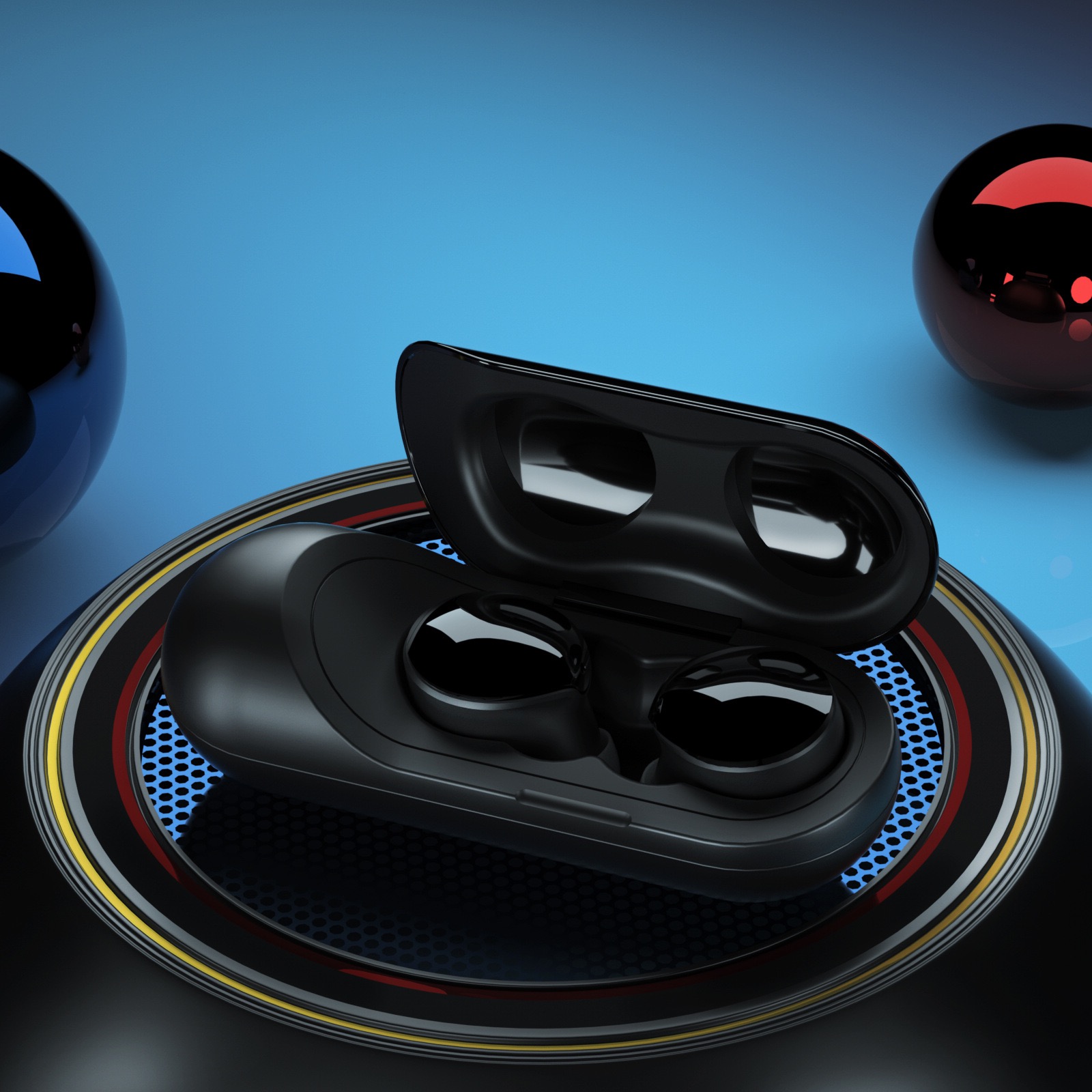 Chinese factory super bass wireless bluetooth earbuds touch earphones sports inpods