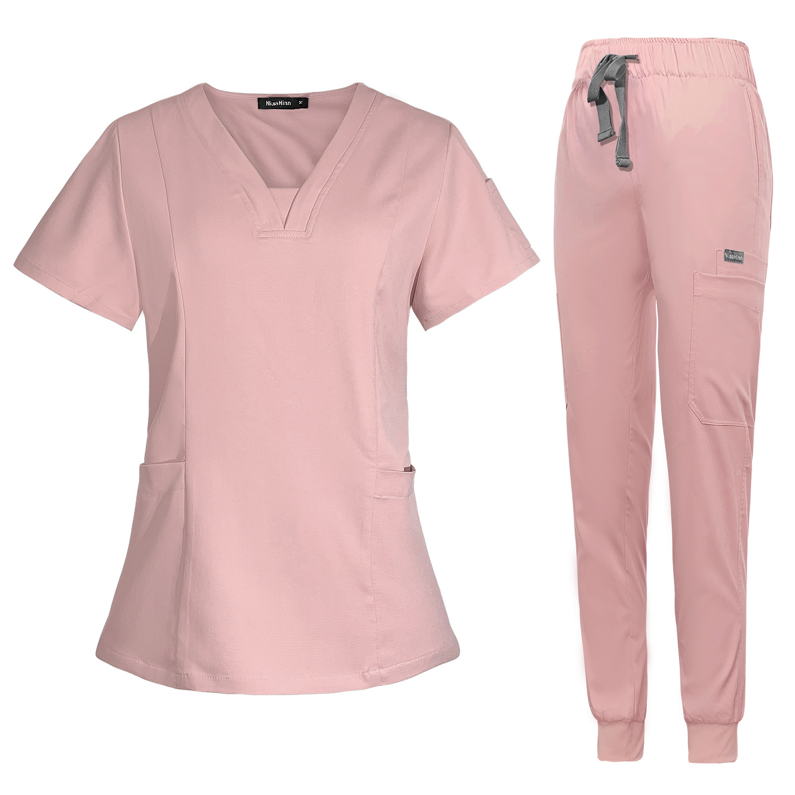 High quality surgical gowns nursing medical scrubs hosptial separate set dental isolation brush hand clothing