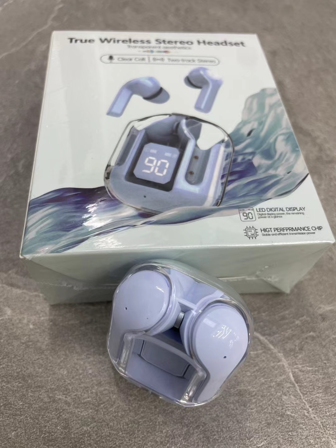 Earpods Auto Matching TWS Earphones SIRI True Wireless Earbuds Noise Cancelling Renaming Location Popup