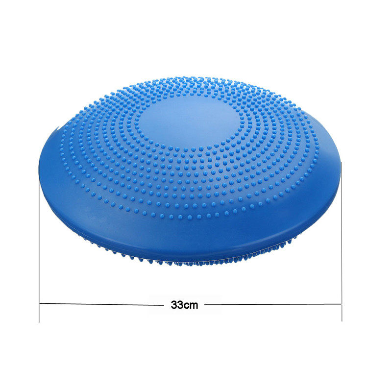 Yoga Massage Ball Durable  Gym Fitness Yoga Wobble Stability Balance Disc Massage Cushion Mat