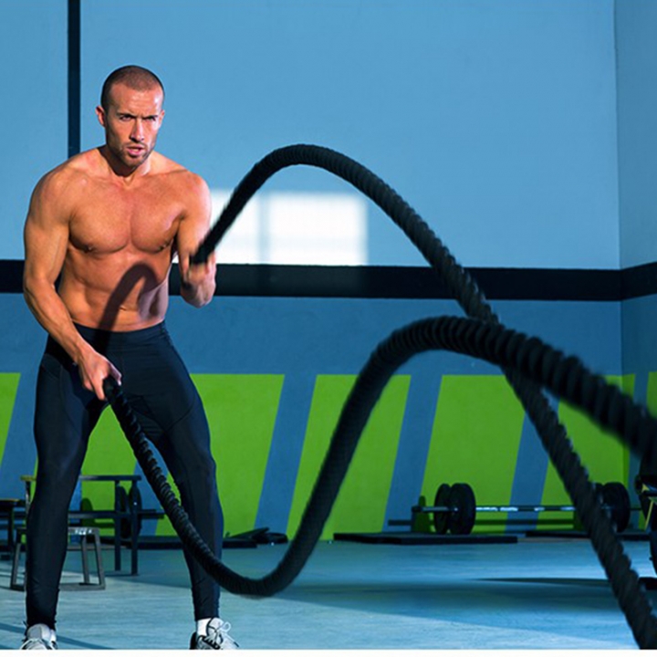 Training sports rope hit rope battle rope fitness rope for arm muscle training body