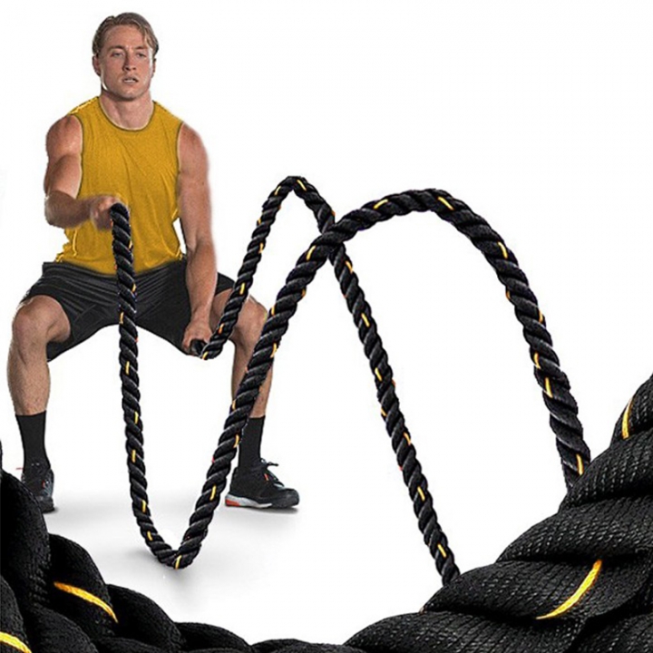 Training sports rope hit rope battle rope fitness rope for arm muscle training body