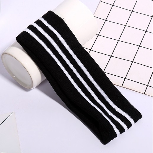 Tennis Sweatbands Forehead Head Hair Sweat Band Elastic Terry Cloth Cotton GYM Yoga Fitness HeadBand