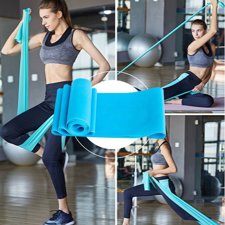 Resistance Bands fitness Loop Yoga Pilates Home GYM Fitness Exercise Workout Training pull up