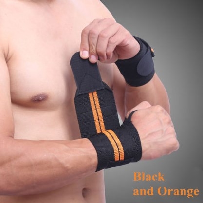 Sports Weightlifting Wrist Support Fitness Training Gloves Weight Lifting Wrist Bands Straps Wraps