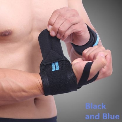 Sports Weightlifting Wrist Support Fitness Training Gloves Weight Lifting Wrist Bands Straps Wraps