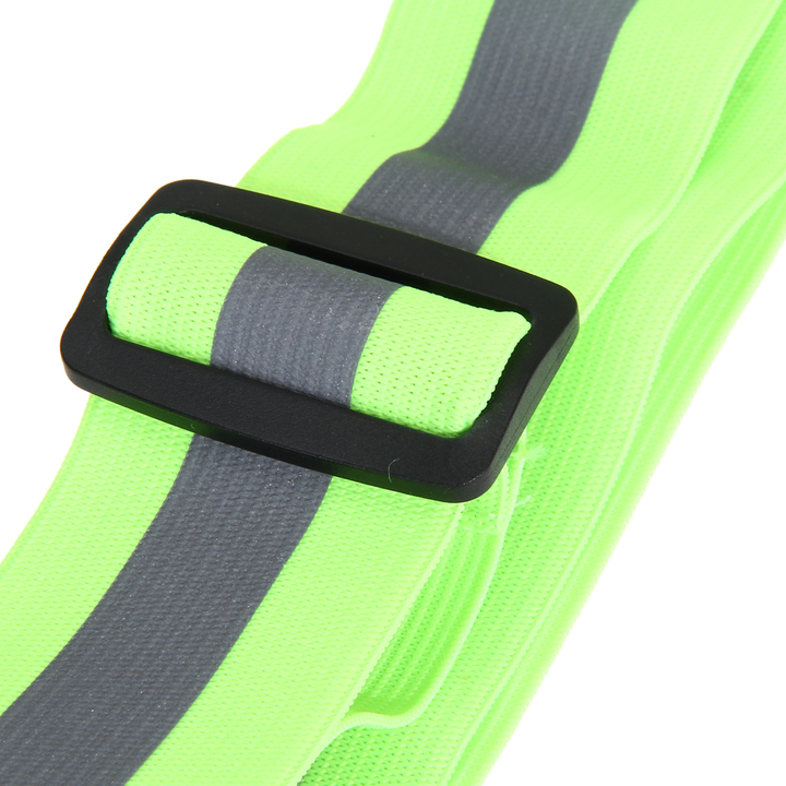 High Visibility Outdoor Cycling Safety Vest Bike Ribbon Bicycle Reflecing Elastic Harness Vests