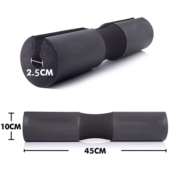 Foam Barbell Pad Cover For Gym Weight Lifting Cushioned Squat Shoulder Back Support
