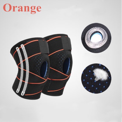 2PCS Meniscus Knee Pads Silica Gel Kneepads Hiking Running Knee Support Breathable Knee Protector