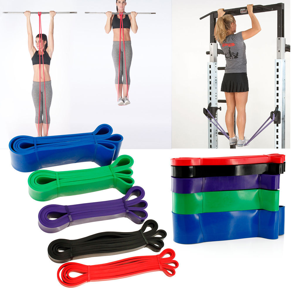 Pull Up Assist Resistance Bands Sets Expander Athletic Power Elastic Gum Bands Heavy Duty Workout