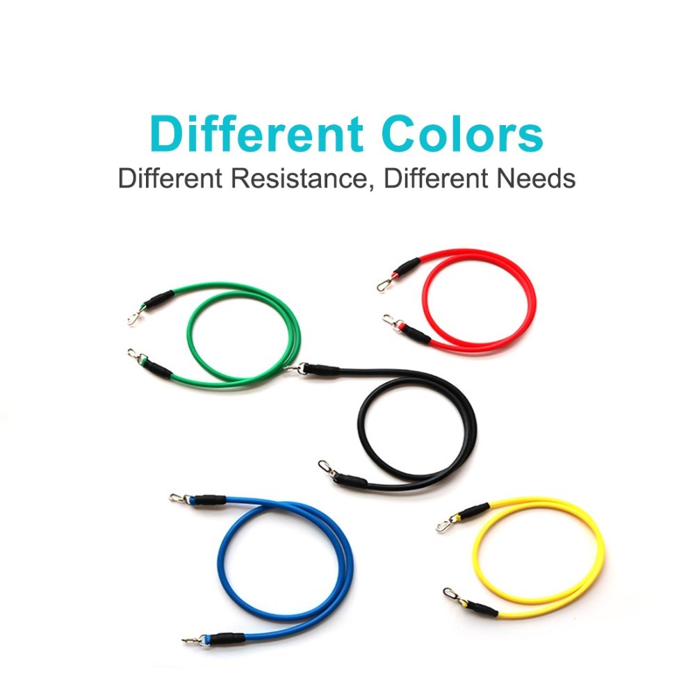 Resistance Bands Crossfit Training Exercise Yoga Tubes Pull Rope,Rubber Expander Elastic Bands
