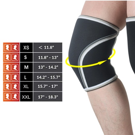 1Pair Neoprene Knee Sleeve Weightlifting Squat Powerlifting Compression Elbow Sleeves Tennis Cross