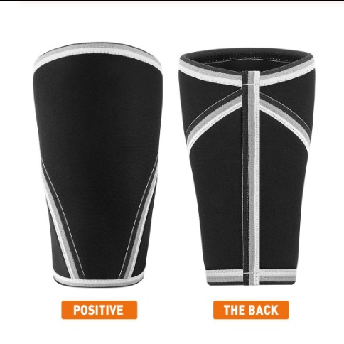 1Pair Neoprene Knee Sleeve Weightlifting Squat Powerlifting Compression Elbow Sleeves Tennis Cross