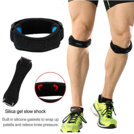 2Pcs/Set Patella Tendon Brace Strap Knee Patella Support Jumpers Runners Pain Band Brace Sports