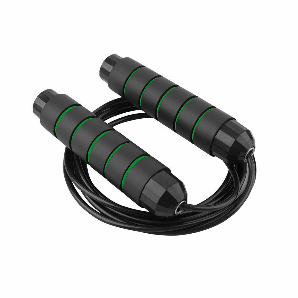 Rapid Speed Jump Rope Crossfit Excercise and Fitness Workout Equipments Skipping Foot Unisex