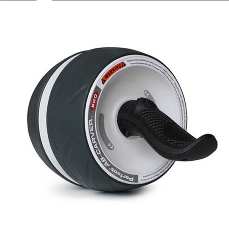 ABS Abdominal Roller Exercise Wheel Fitness Equipment Mute Roller For Arms Back Belly Core Trainer