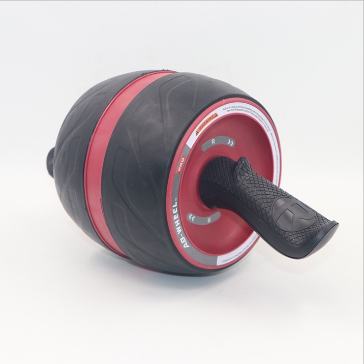 ABS Abdominal Roller Exercise Wheel Fitness Equipment Mute Roller For Arms Back Belly Core Trainer