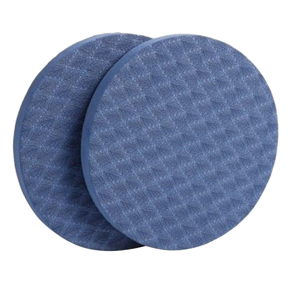2Pcs Yoga Knee Pad TPE Portable Plank Workout Round Knee Pad Yoga Mats Gym Fitness