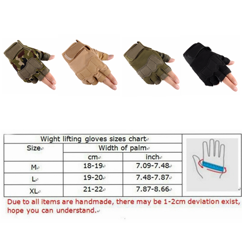 Men&apos;s Sports Fitness Weight Lifting Gym Gloves Training Fitness bodybuilding Workout Wrist Glove