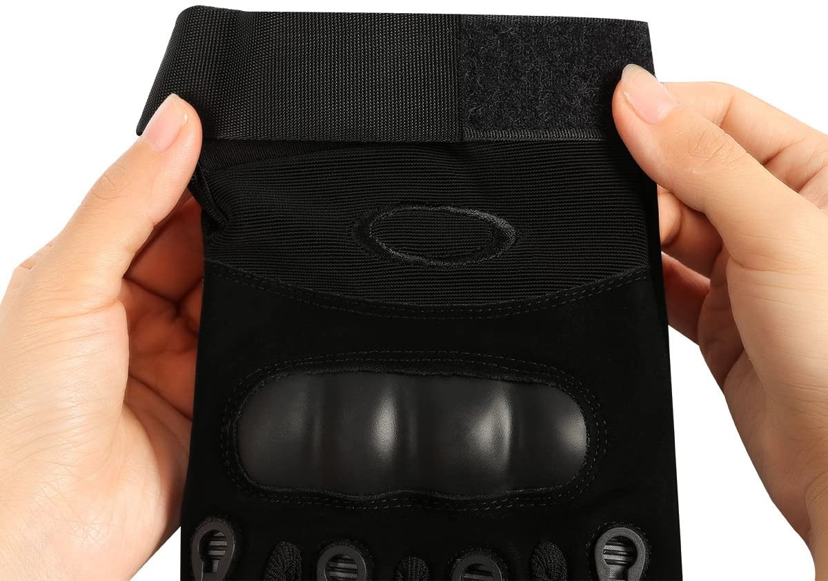 Fingerless Gloves Military Army Shooting Paintball Airsoft Motorcross Combat Hard Half Finger Glove