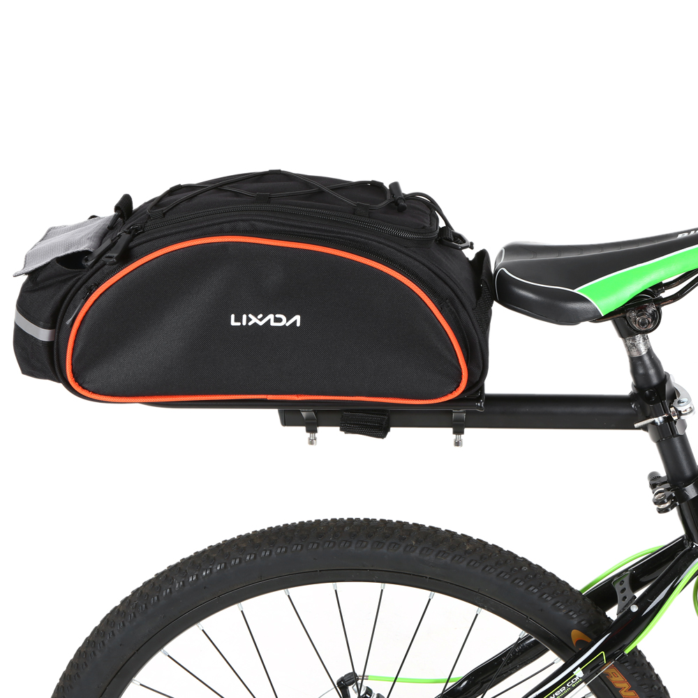 Bicycle Rack Adjustable Luggage Carrier Holder Aluminum Alloy Bike Mount Rear Seat Rack Trunk