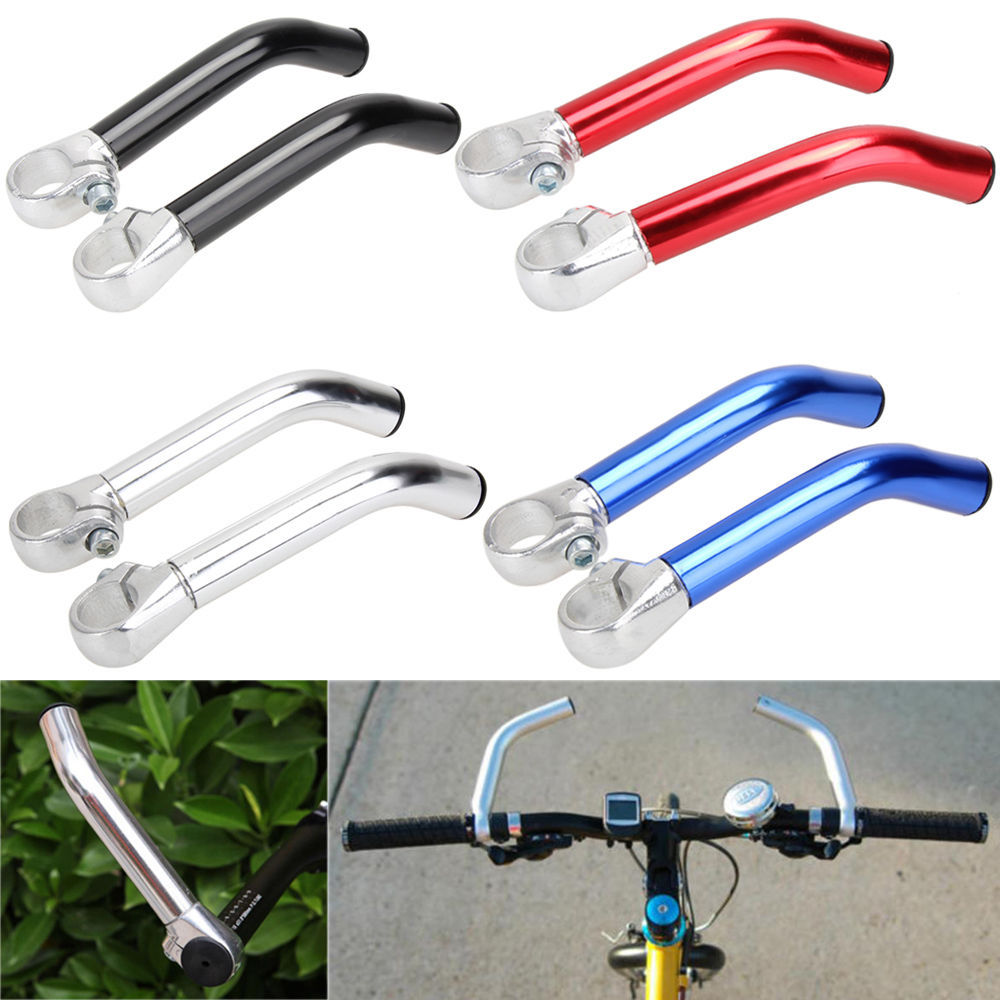 Bicycles Rest Handlebar For 22.2cm Riding Bar Ends Bike Sheep Horn Bar Ends Bicycle Bent Handlebar