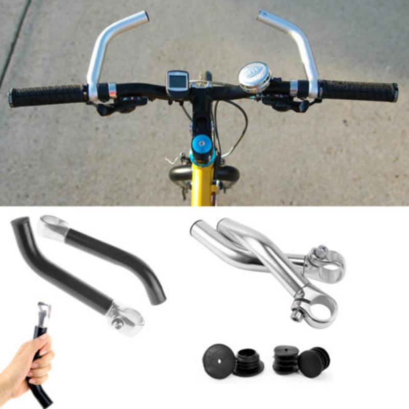 Bicycles Rest Handlebar For 22.2cm Riding Bar Ends Bike Sheep Horn Bar Ends Bicycle Bent Handlebar