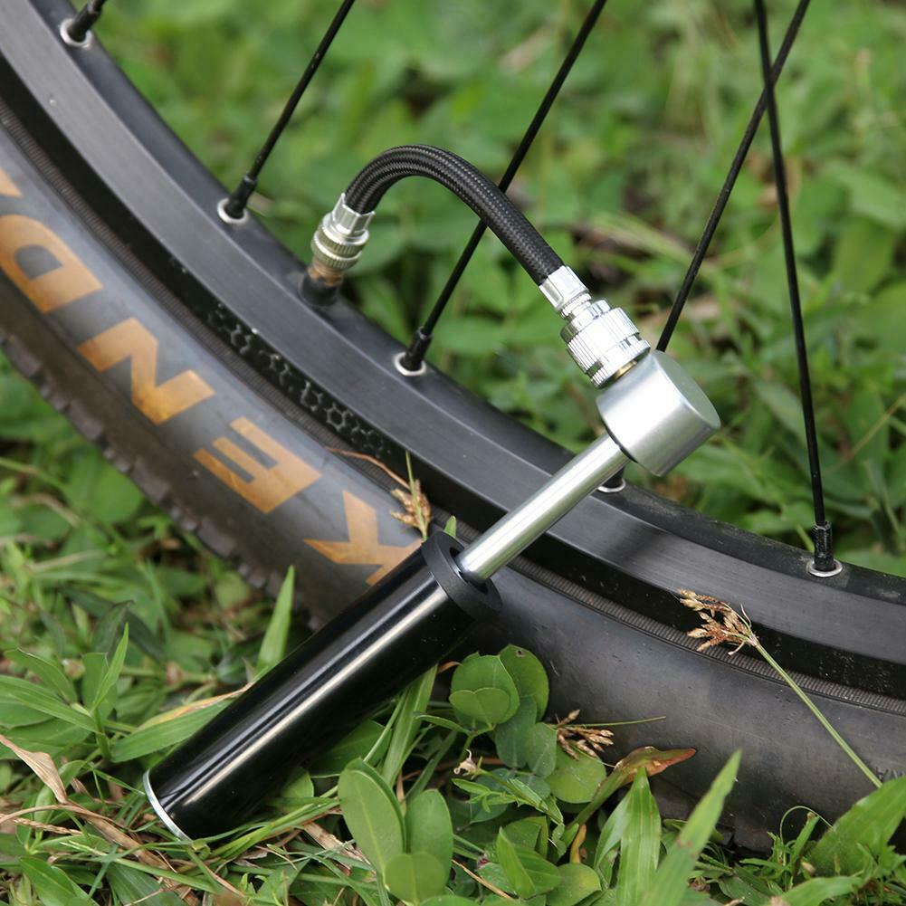 Bicycles Mini Bike Pump Aluminum Alloy Cycling Hand Air Pump Ball Tire Inflator