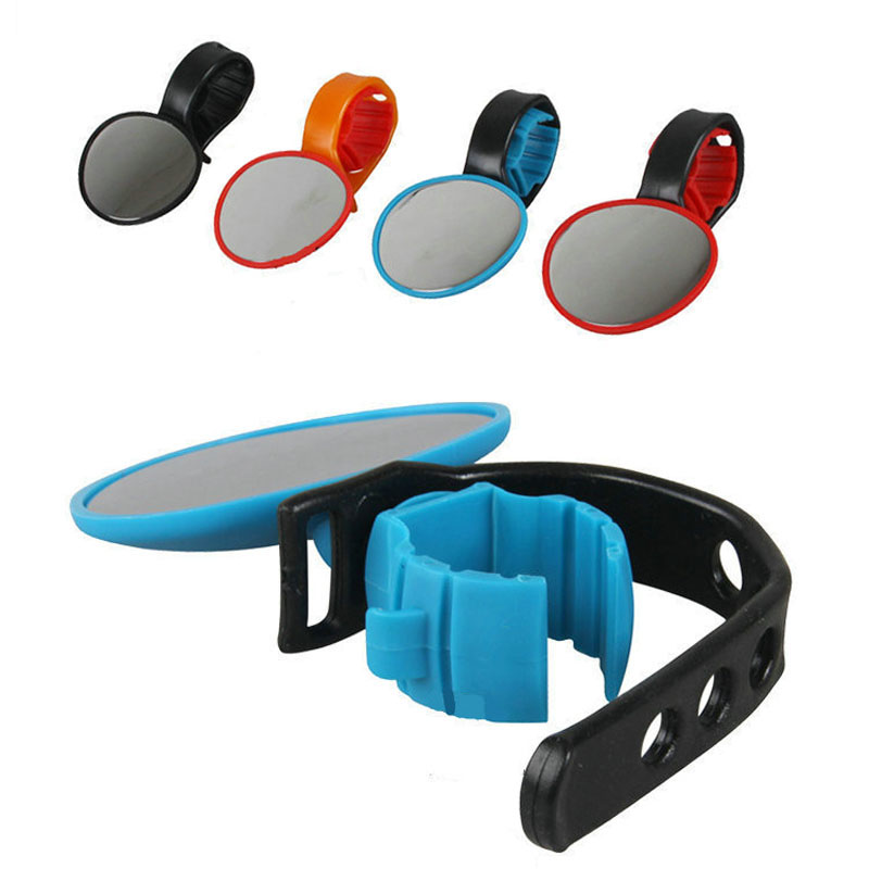 Bicycles Bike Cycling 360 degree Rotate MTB Mirror Handlebar Wide Angle Rear View Rearview