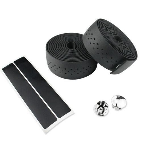Bicycle Bicycles Handlebar Tape  Bike Leather Perforated Belt Breathable Soft Fixed Gear Belt