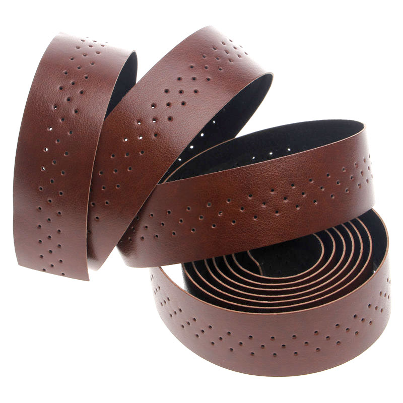 Bicycle Bicycles Handlebar Tape  Bike Leather Perforated Belt Breathable Soft Fixed Gear Belt