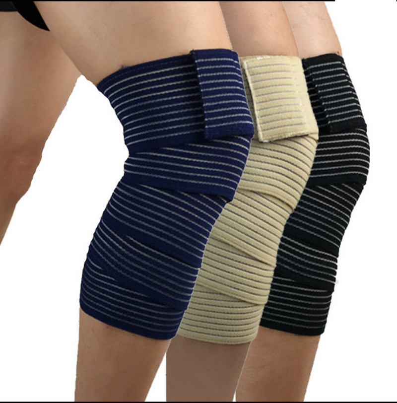 2Pcs/Set Compression Bandage Sports Kinesiology Tape for Ankle Wrist Knee Calf Thigh Wraps Protector