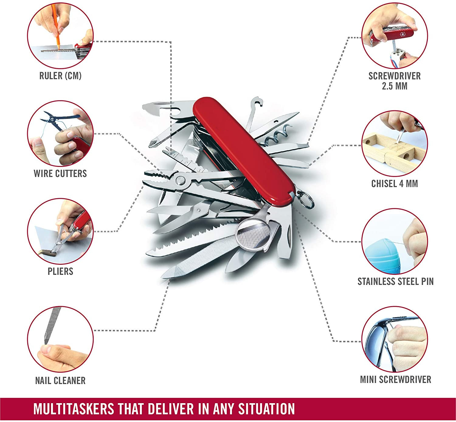 17 IN 1 Army knife survive multifunction tool swiss fold multitool multi tool multipurpose gear