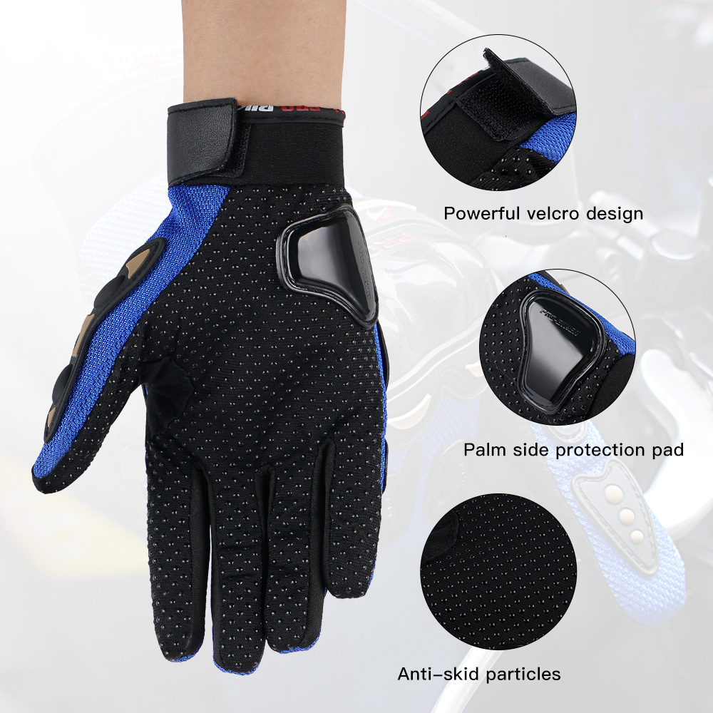 Motorcycle Glove Breathable Men Motocross Full Finger Off Road Riding Motorbike Moto Bicycle Gloves