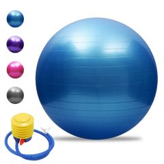 65cm Health Fitness Yoga Ball Utility Anti-slip Pilates Balance Yoga Balls Sport Fitball Proof Blue 65cm