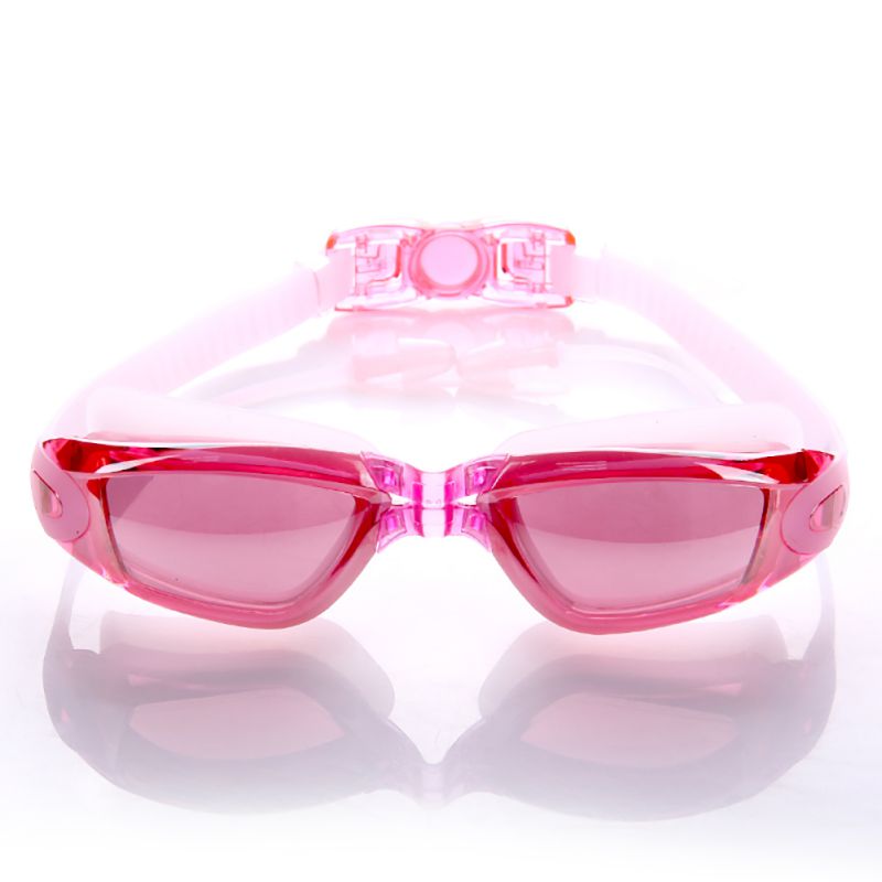 Swimming Goggles Anti-fog UV Swimming Glasses With Earplug for Men Women Water Sports Eyewear