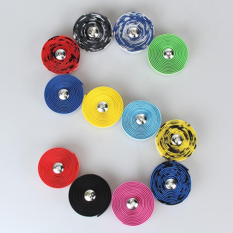 2pcs Bike Handlebar Tape Road Cycling Handle Non-slip Belt Rubber Tape bicycle bikes Handle Belt