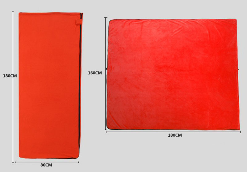 Ultra-light Polar Fleece Sleeping Bag Outdoor Camping Tent Bed Travel Warm Sleeping Bag Liner